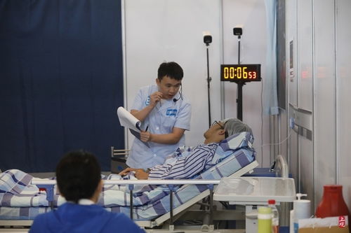 直擊天津國賽精彩瞬間 美容 烘焙 健康照護(hù)等服務(wù)類項目成觀賽熱門